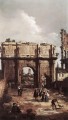 Roma el arco de Constantino 1742 Canaletto Venecia
